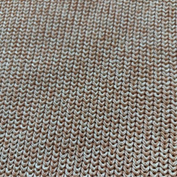 Aritzia Wilfred Cream & Orange Knit Sweater Vest with Slits - Picture 8 of 11